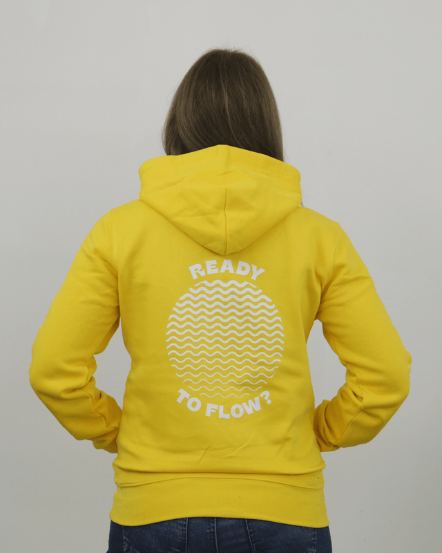 "Ready to flow" hoodie - YELLOW